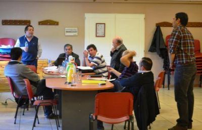Parte de la discusi�n gir� en torno al pago del aguinaldo