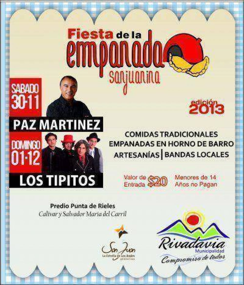 Presentaron la 2� Edici�n de la Fiesta de la Empanada Sanjuanina