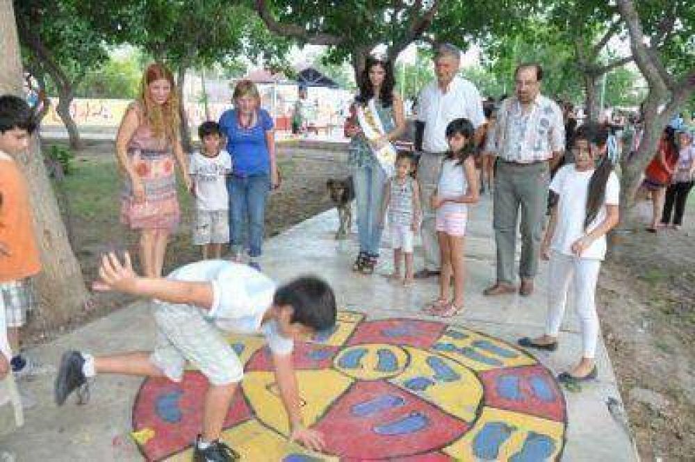 Realizaron trabajos de recuperaci�n de espacios p�blicos a trav�s de programas culturales