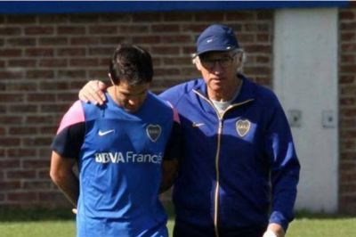 Boca recupera al Burrito Mart�nez para el duelo ante Lan�s