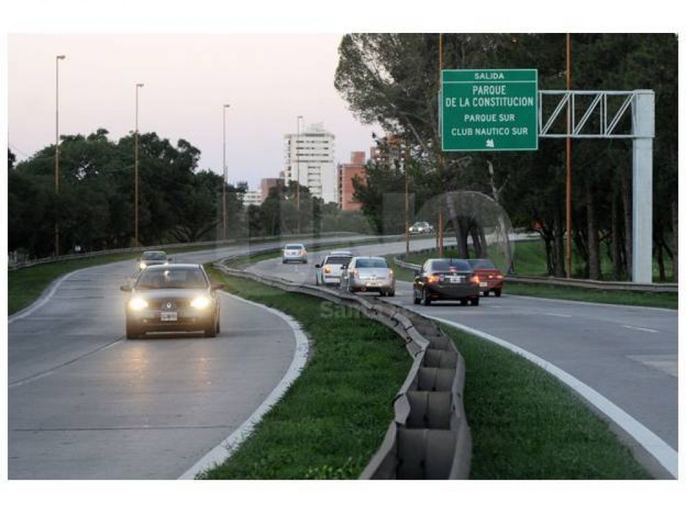 La avenida Mar Argentino volvi� a ser escenario de robos violentos