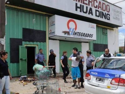 Una sucesi�n de incidentes que se inici� en Villa Gobernador G�lvez
