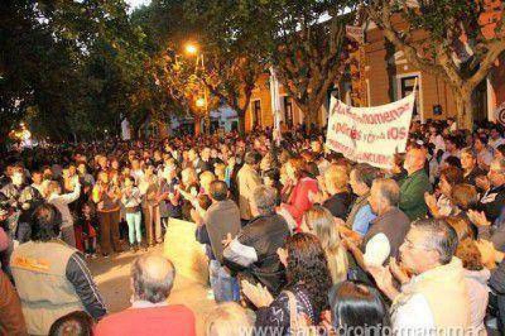 San Pedro: Una multitud march y reclam mayor seguridad