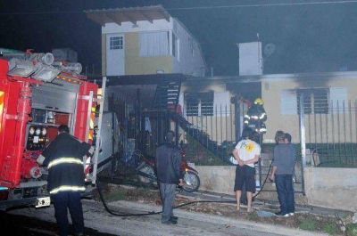 P�rdida de gas provoc� explosi�n en una vivienda