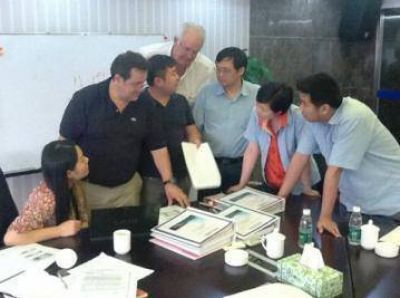 Parque E�lico: llega una delegaci�n china a visitar el predio