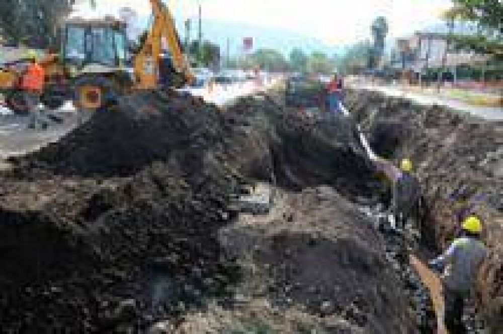 Premura en las obras del Canal de Los Manzanos