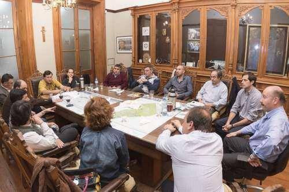 Inza recibi� a referentes de la S�ptima Secci�n electoral