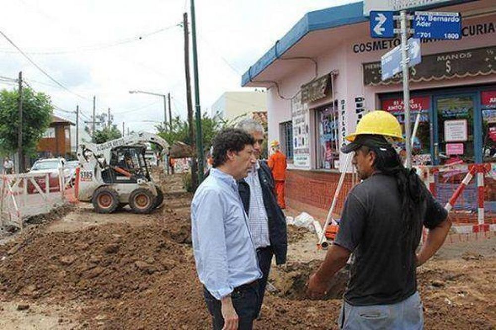 �El 98% de San Isidro ya tiene cloacas�, afirm� Gustavo Posse