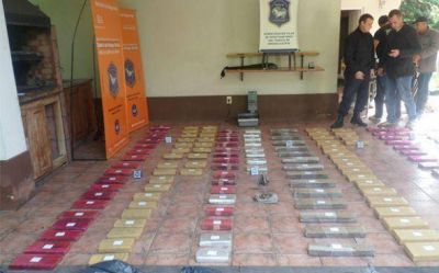 Cuatro personas fueron detenidas en Pilar por comercializar marihuana