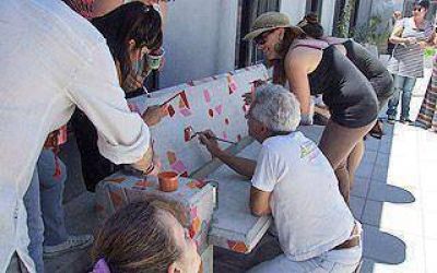 Una jornada a puro color y pintura en el Hogar F�tima Cat�n