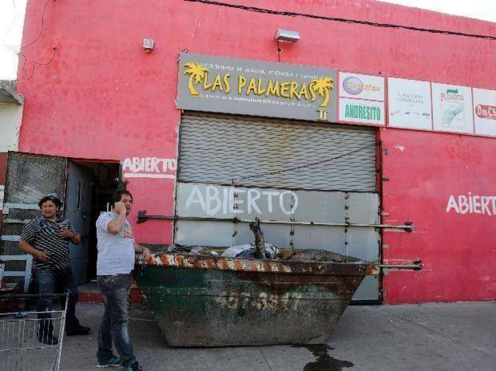 Zona sur: supermercados y comercios se mantienen alertas
