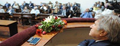 Hugo Tanno fue homenajeado en el Concejo Municipal
