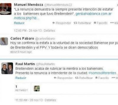 Cr�ticas de la oposici�n tras la renuncia de Breitenstein