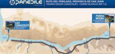 El lunes inician trabajos en la ruta del perilago