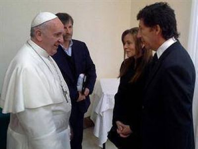 Gustavo Posse se reuni� en El Vaticano con el papa Francisco