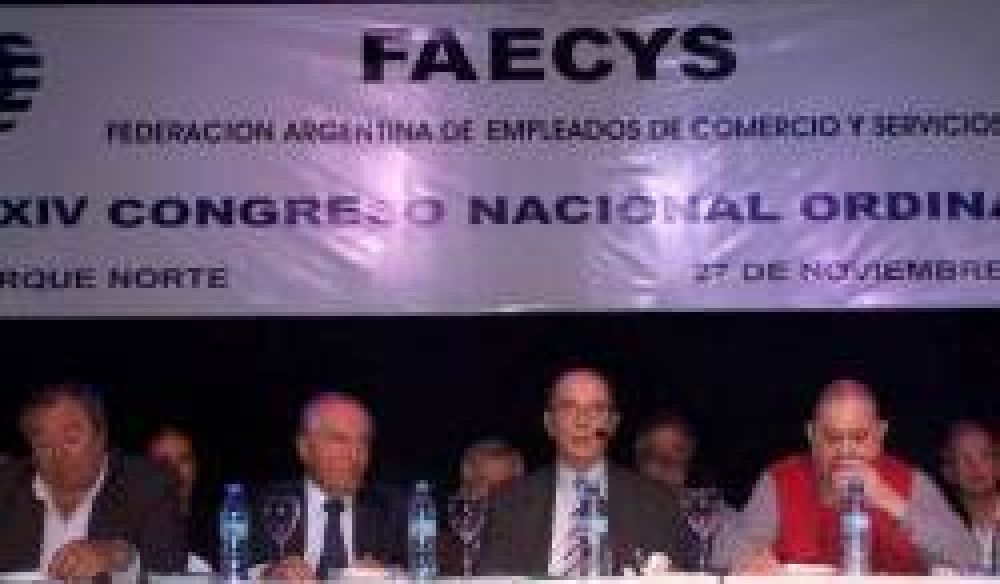 Mezzapelle presidi� Congreso Nacional de la FAECyS