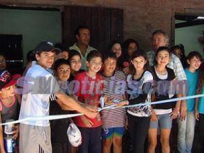 De la Torre inaugur� un espacio para campamentos y lanz� algunas definiciones pol�ticas
