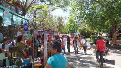 Los chicos del Envi�n participaron de la Feria de Econom�a Social y Solidaria