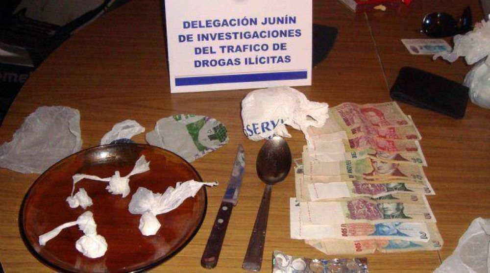Incautan coca�na para la venta en una casa de Jun�n