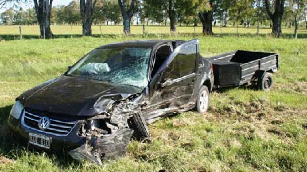 Triple choque en la Ruta Nacional N� 5 