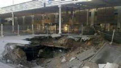 Garc�a Soria minimiz� los defectos constructivos de la Terminal de �mnibus