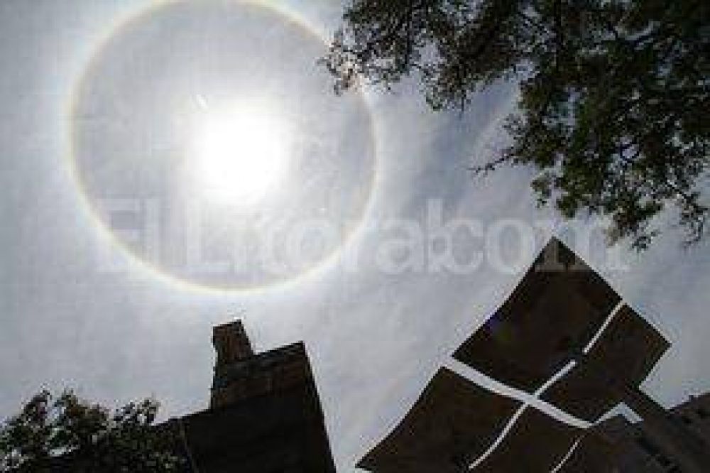 Un fen�meno natural en el mediod�a santafesino