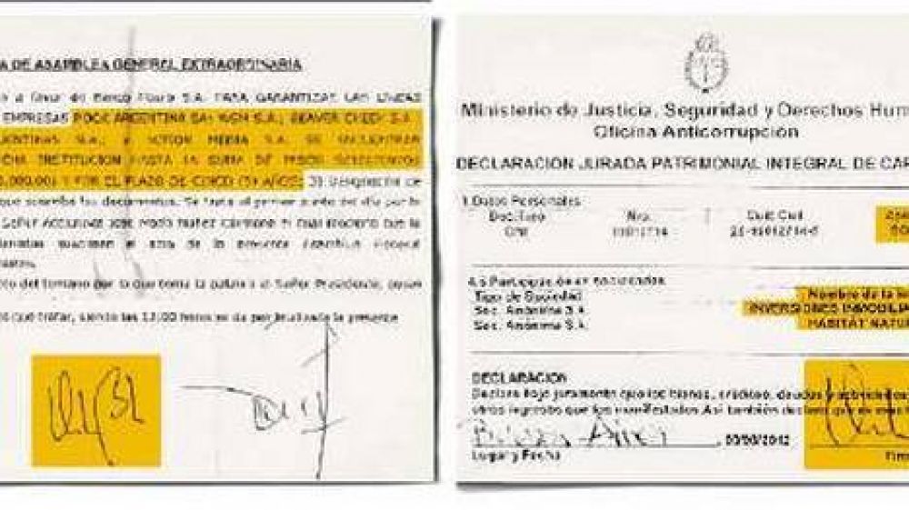 Boudou es due�o de cinco empresas que nunca declar� ante la Justicia