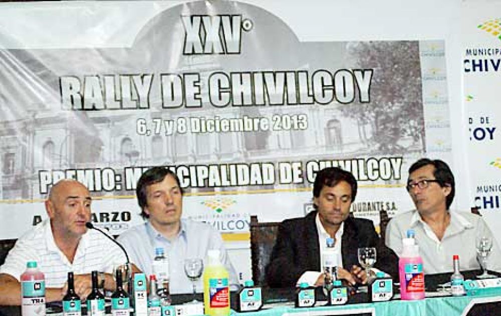 Presentaron anoche el Rally Ciudad de Chivilcoy 