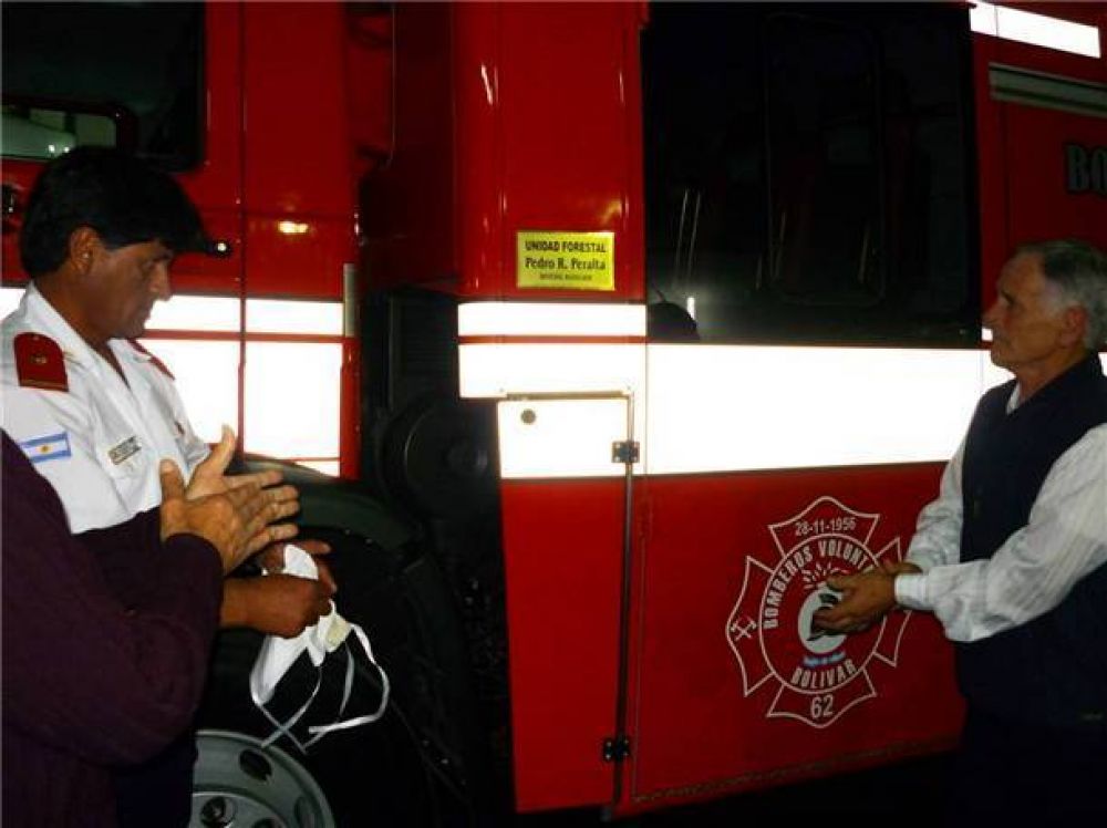 Los Bomberos Voluntarios celebraron sus primeros 57 a�os