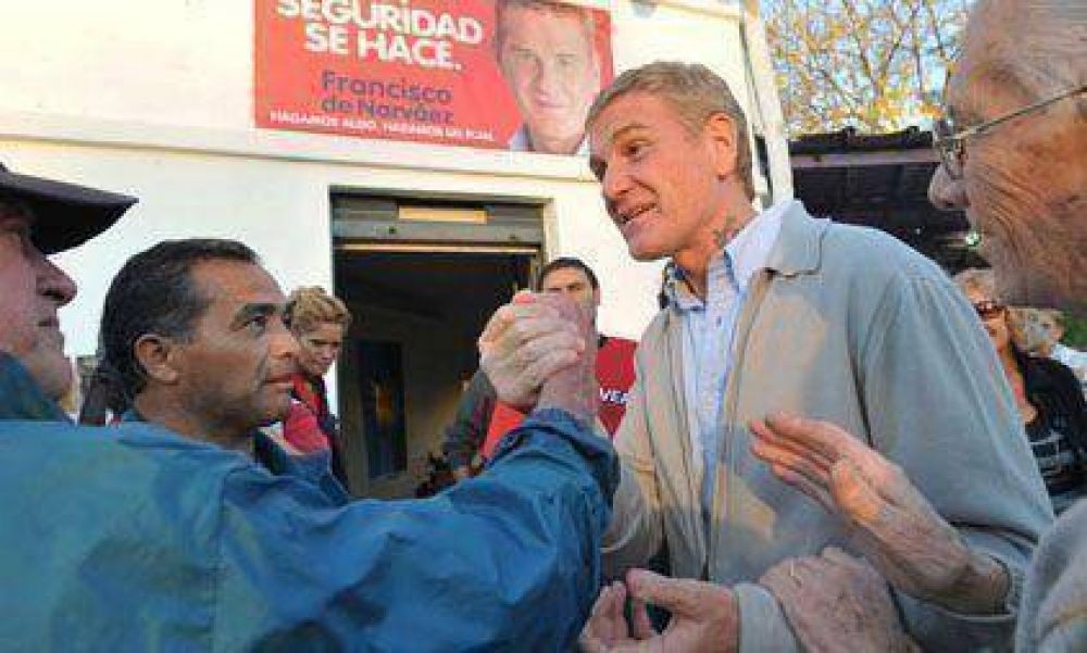 De Narv�ez: "Manifest� al gobernador Scioli nuestro repudio a este tipo de violencia"