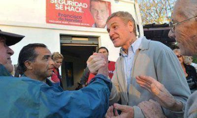 De Narv�ez: "Manifest� al gobernador Scioli nuestro repudio a este tipo de violencia"