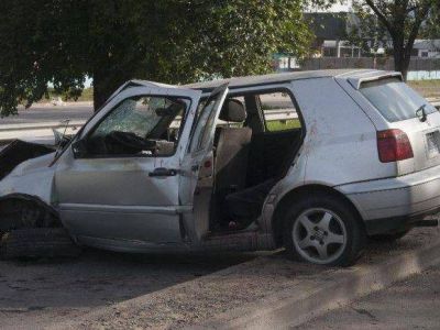 Espectacular accidente en avenida Tavella