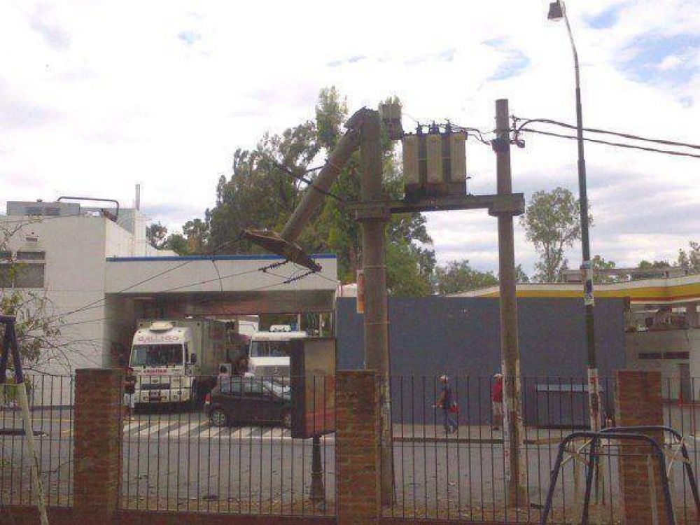 Gran susto para los vecinos de la calle Boedo