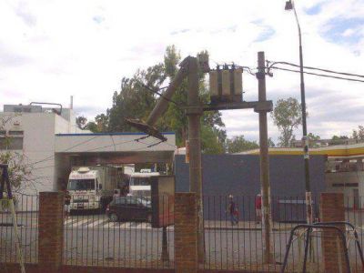 Gran susto para los vecinos de la calle Boedo
