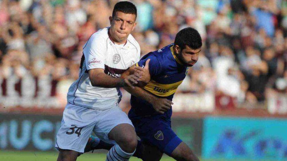 Lan�s igual� 2 a 2 con Boca