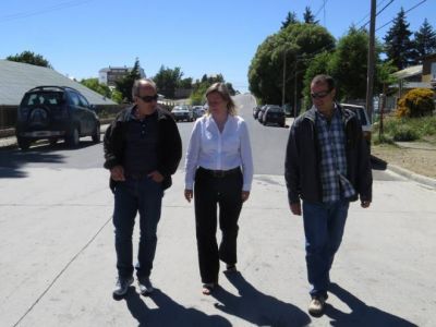 Asfaltaron diez cuadras en el barrio 10 de diciembre