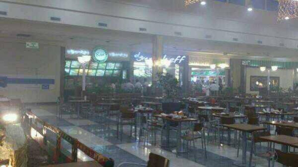 Incendio en el patio de comidas del shopping Portal Tucumn
