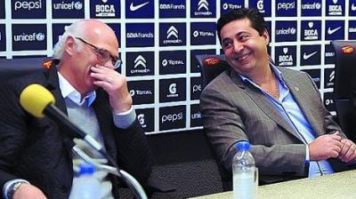 Bianchi y Angelici definen el Boca 2014