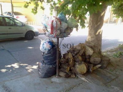 Nadie pasa a buscar la basura