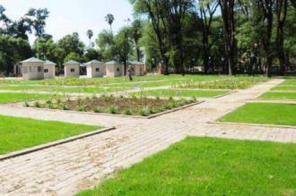 A mediados de diciembre quedar�an inauguradas las obras del parque San Mart�n