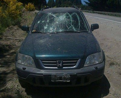 Llamativo �accidente� y supuesto hecho vand�lico