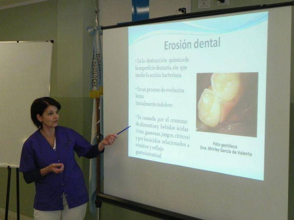 Se desarroll� importante charla sobre prevenci�n de enfermedades de la boca