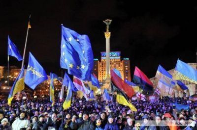 Crecen las protestas en Ucrania en reclamo de la integraci�n a la UE, y Kiev denunci� un intento de golpe