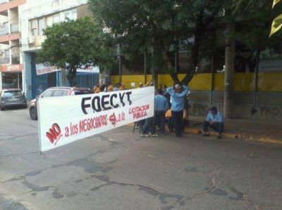 Nuevo piquete de trabajadores de Correo Argentino