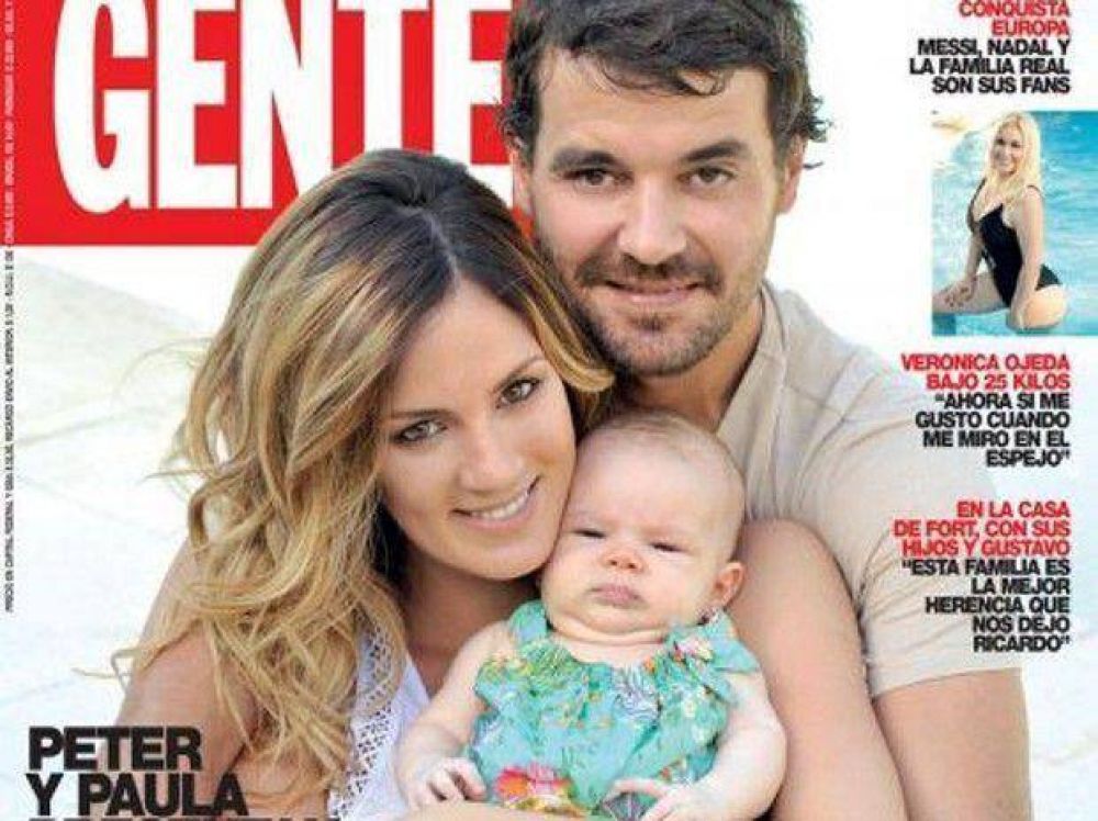 Paula y Peter presentaron a Olivia y confirmaron su amor