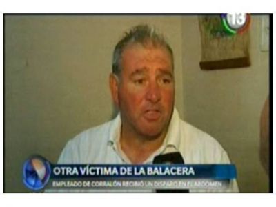 Carlos: otra v�ctima de la balacera del viernes por la tarde