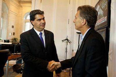 Capitanich recibi� a Macri: �Es muy trascendente marcar una agenda de progreso�