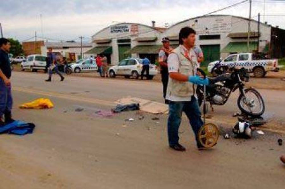 Resistencia: Otro motociclista muerto en la Ruta 11