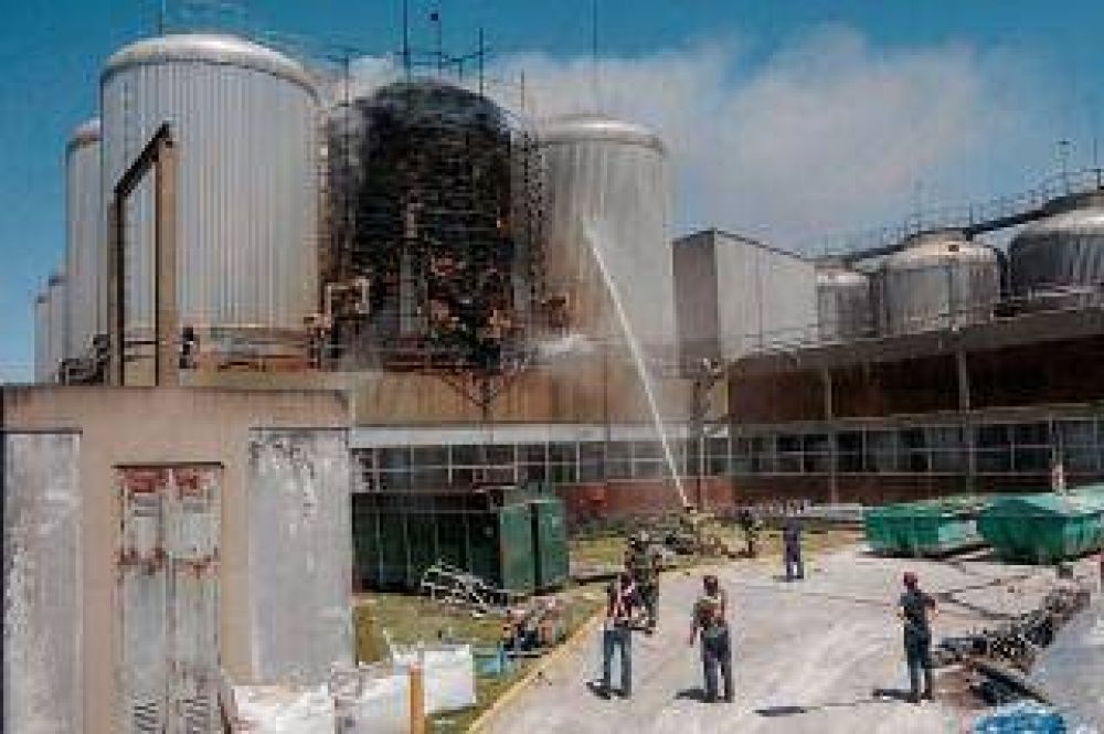 La Cervecer�a Quilmes comenz� a funcionar luego del incendio