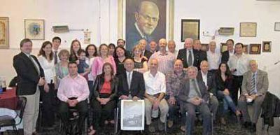 Homenaje a Nicol�s Avellaneda en Rotary Sarand�